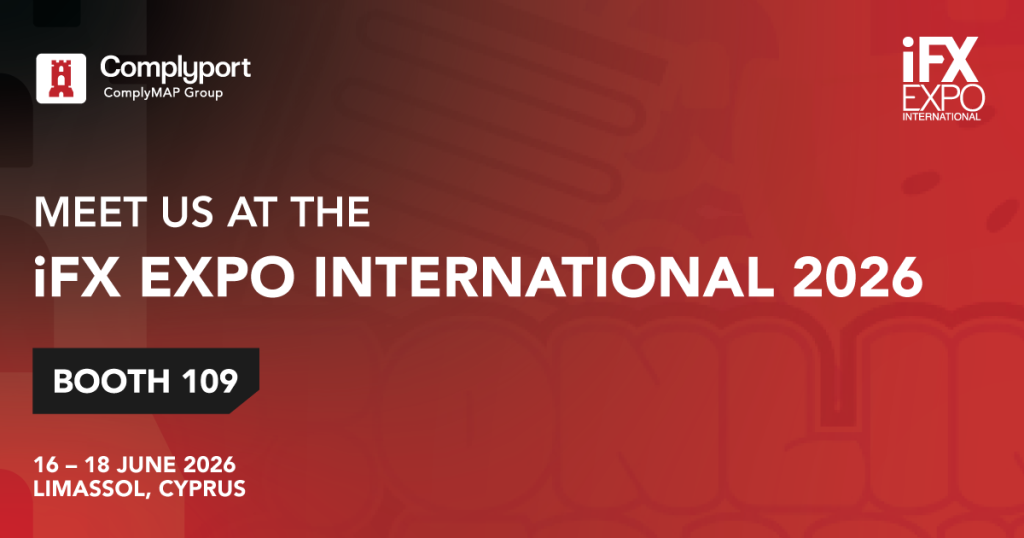 Banner announcing iFX Expo International 2026: Meet us at the iFX Expo International 2026, Booth 109; June 16–18, 2026 in Limassol, Cyprus.